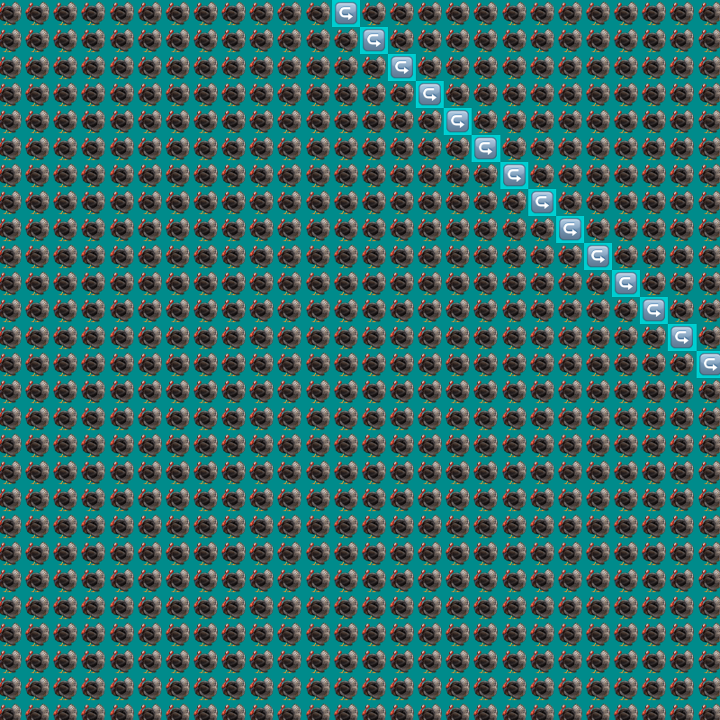 Elementary Cellular Emoji Automata #3 static token preview