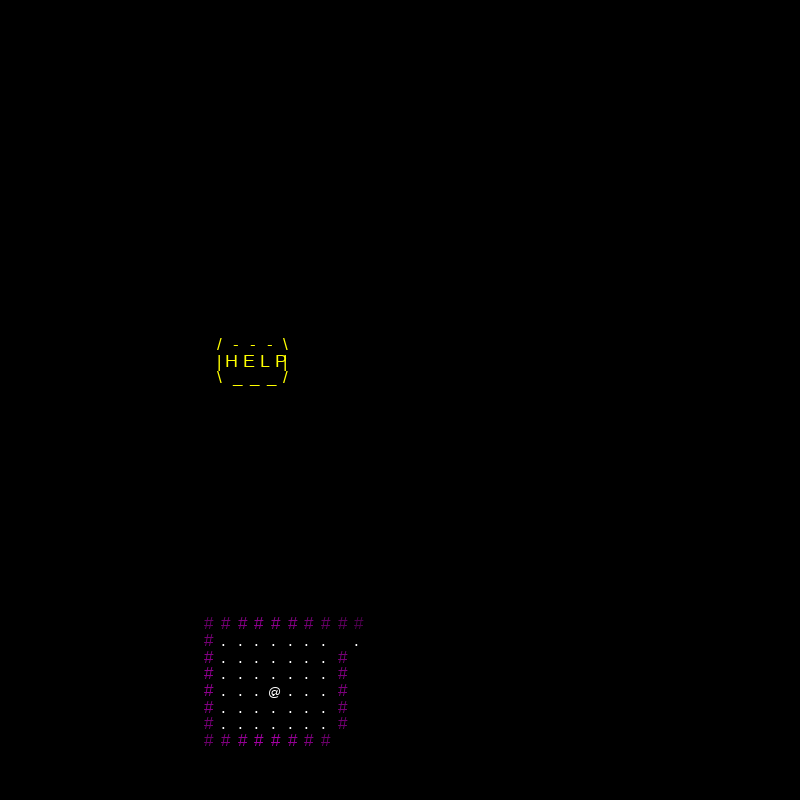 ascii dungeons horror #7 static token preview