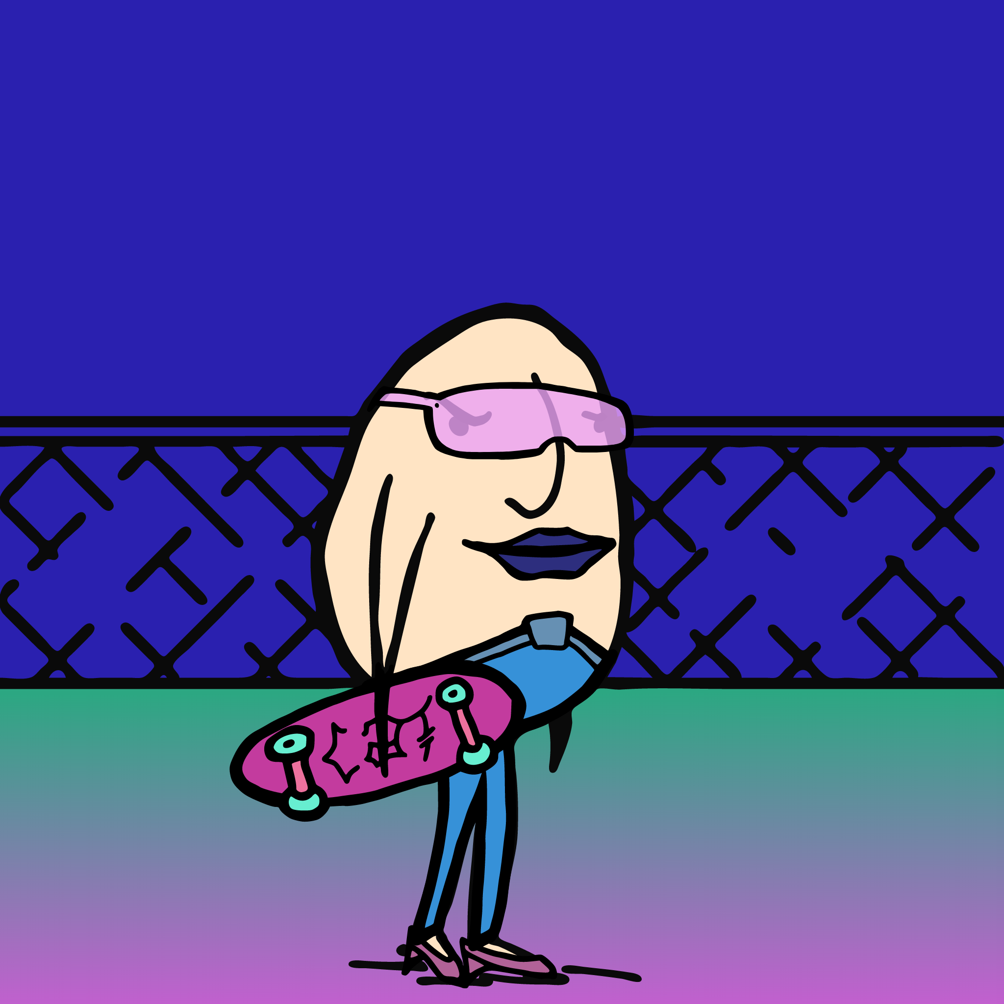 Skater Egg #17 static token preview