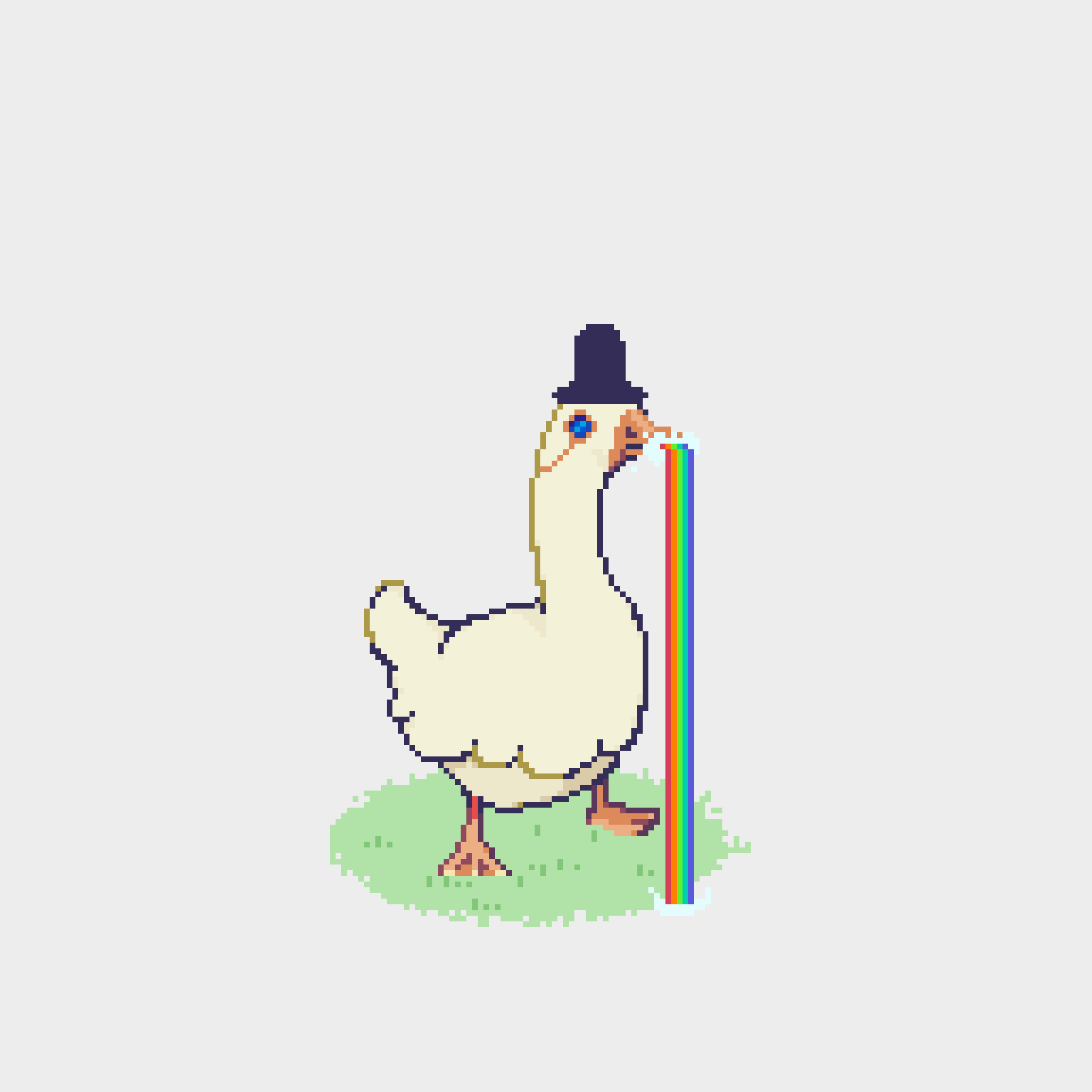 Pixel Duck #21 static token preview