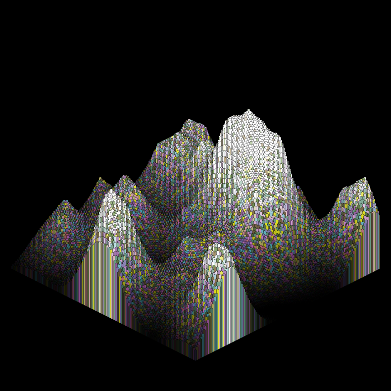 Candy Mountain #17 static token preview