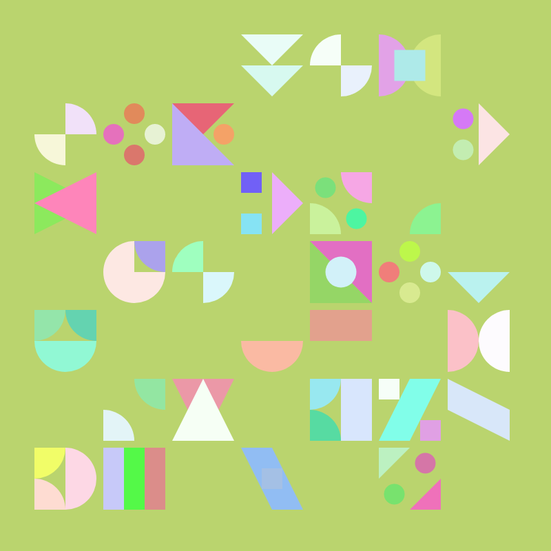 Confetti Shapes #20 static token preview
