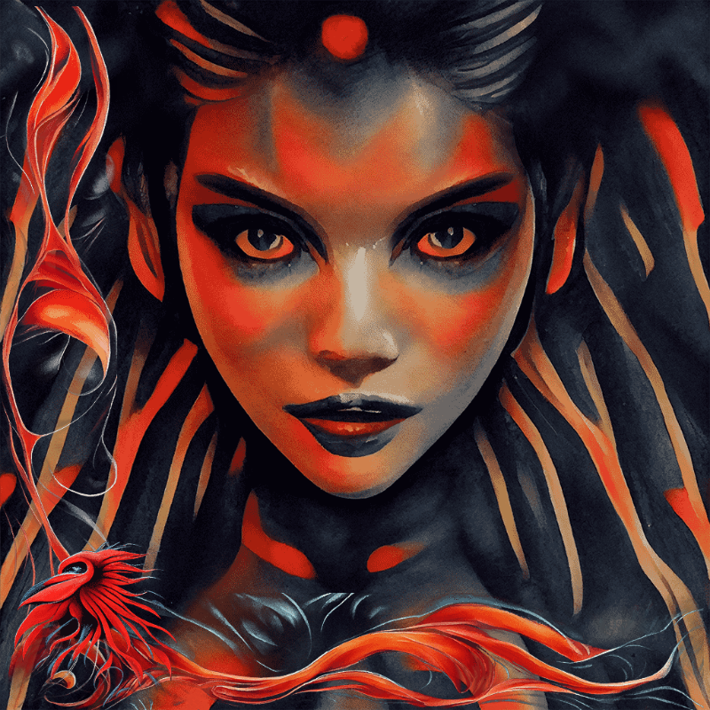 Aries Girl #4 static token preview
