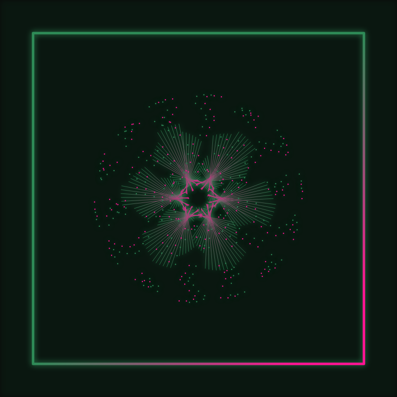 The Future Rerun - NeonFlora #17 static token preview