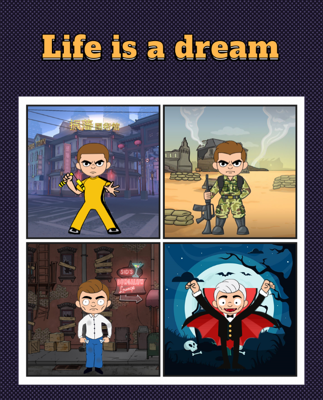 life is a dream #1 static token preview