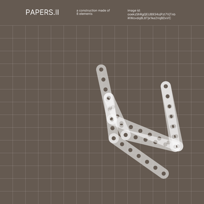PAPERS.II #1 static token preview