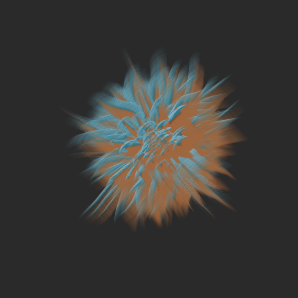 Emojies particle system #3 static token preview