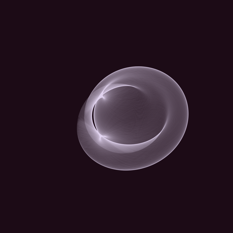 Le Blob Moiré #1 static token preview