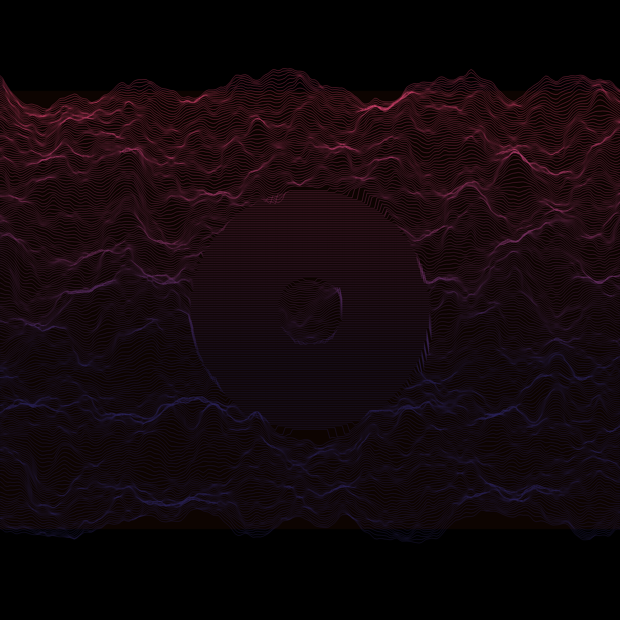 Waves Circle (For Plotter) #14 static token preview