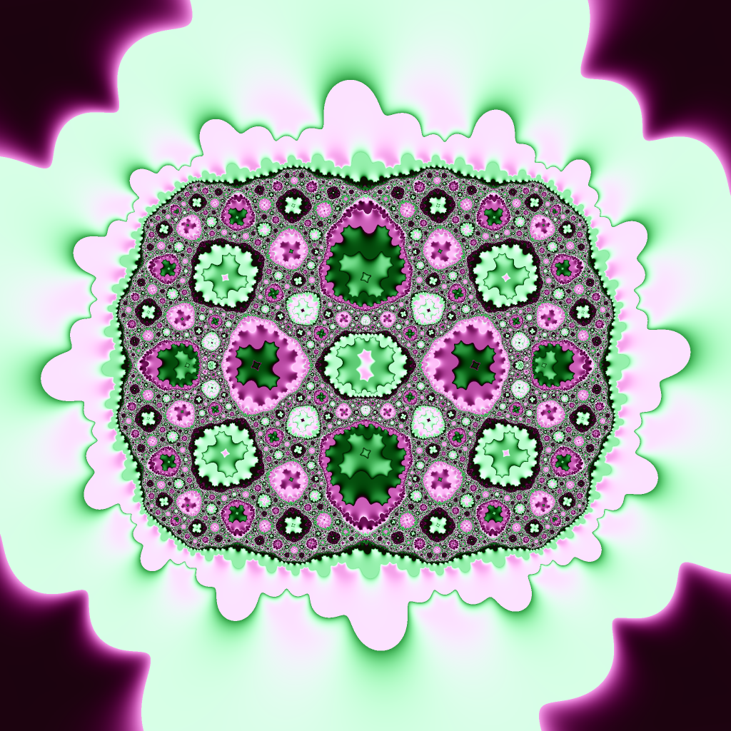 Julia Fractal Inversion #10 static token preview