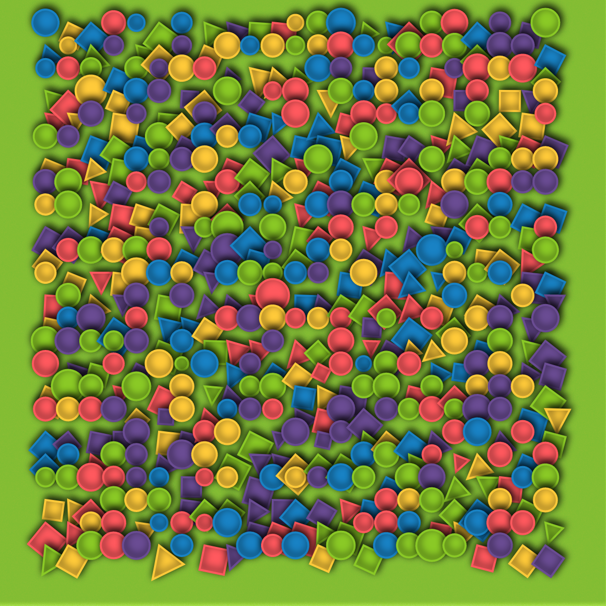 Geometric Mess #11 static token preview