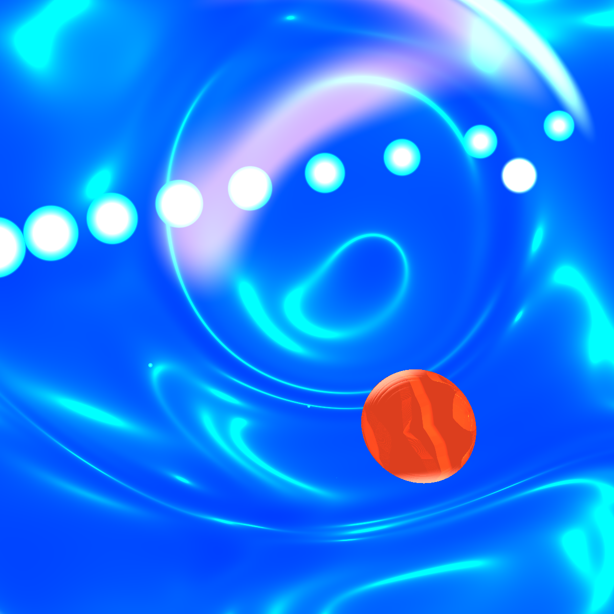 BLUE SERIES UNIVERSAL SPIRITUALITY #7 static token preview