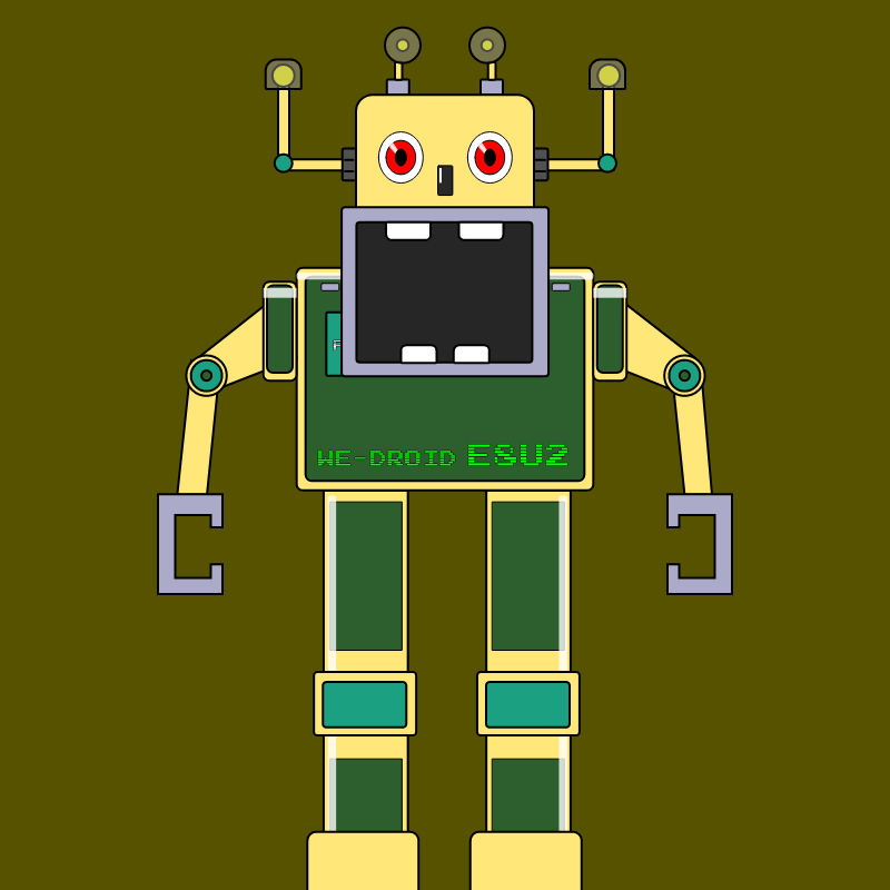 WE-DROIDs #6 static token preview