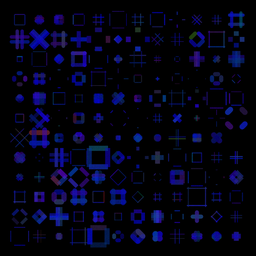 Hash Grid #36 static token preview