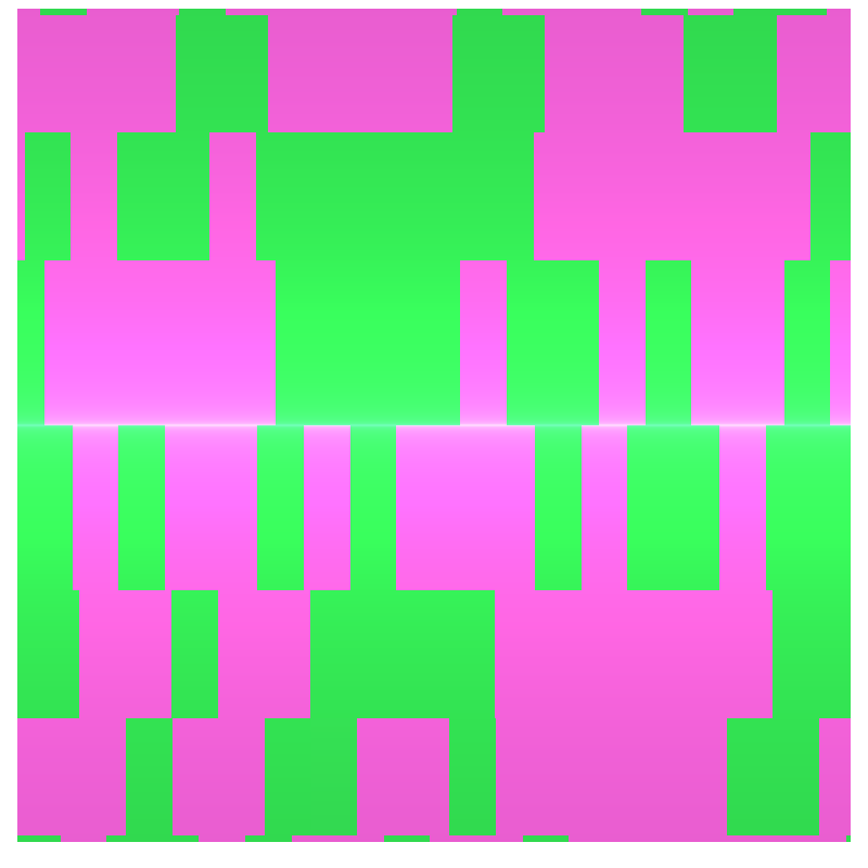 Noise: 1D Experiment #9 static token preview