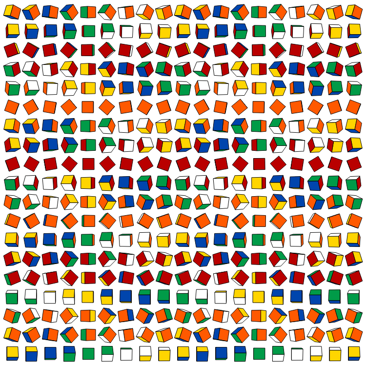 rubikVoxels #21 static token preview
