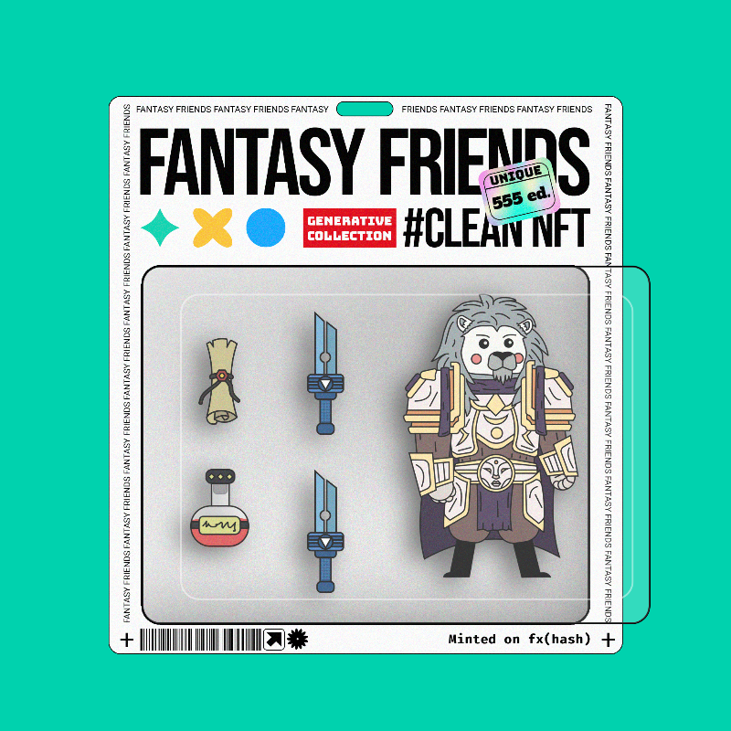 Fantasy Friends #24 static token preview