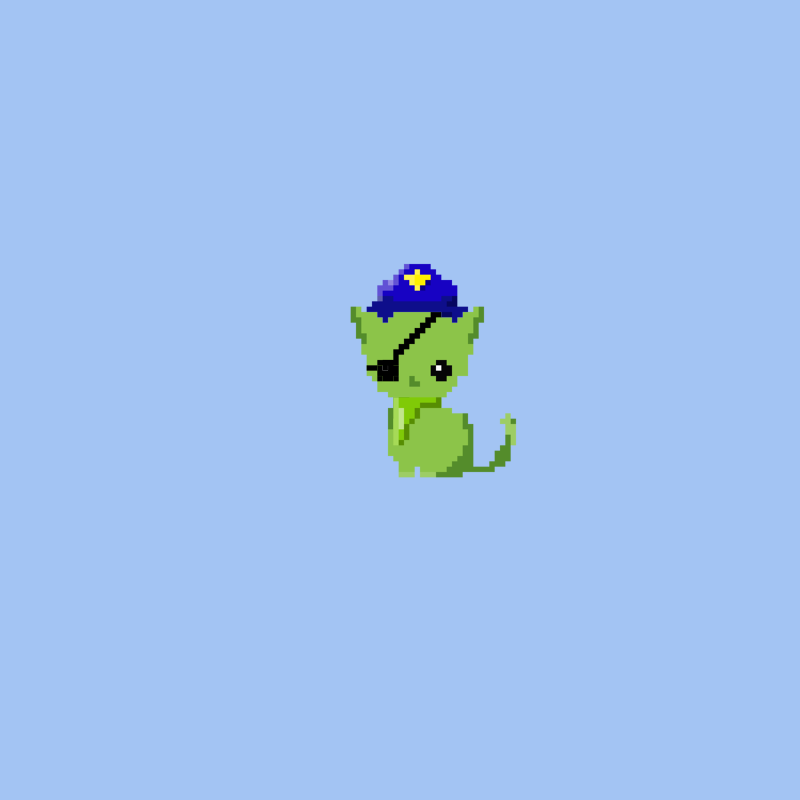 Pixel Cats #12 static token preview