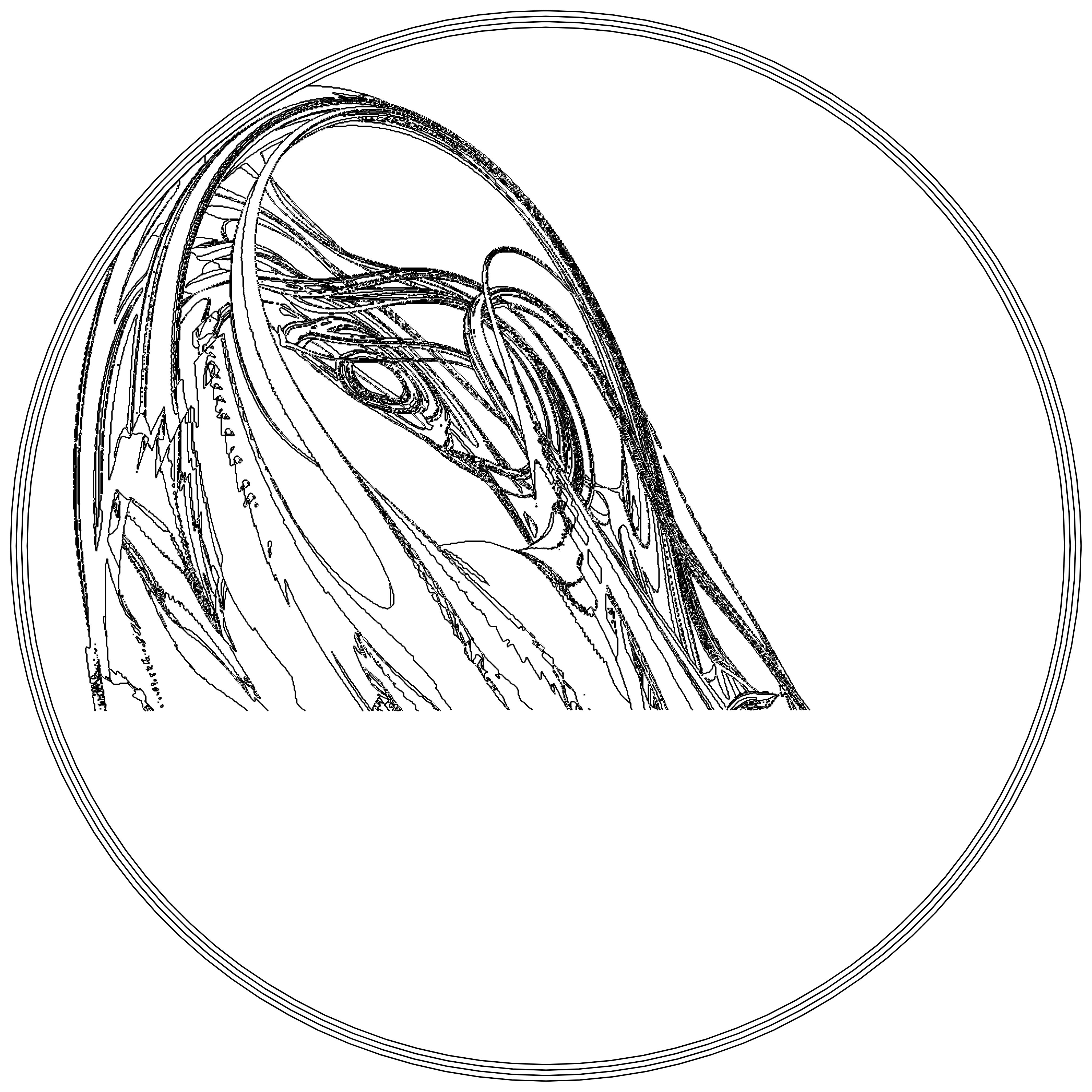 LL21 Fractal Contour #18 static token preview