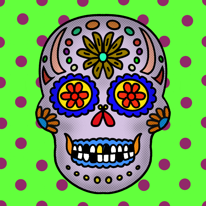 Sugar Skulls #22 static token preview