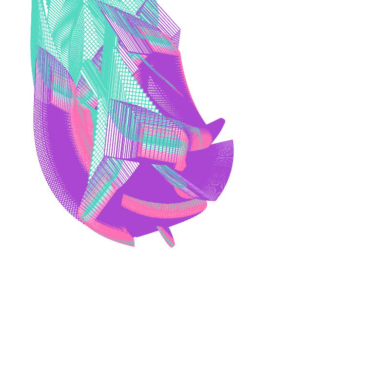 Synthetic Spirals #11 static token preview