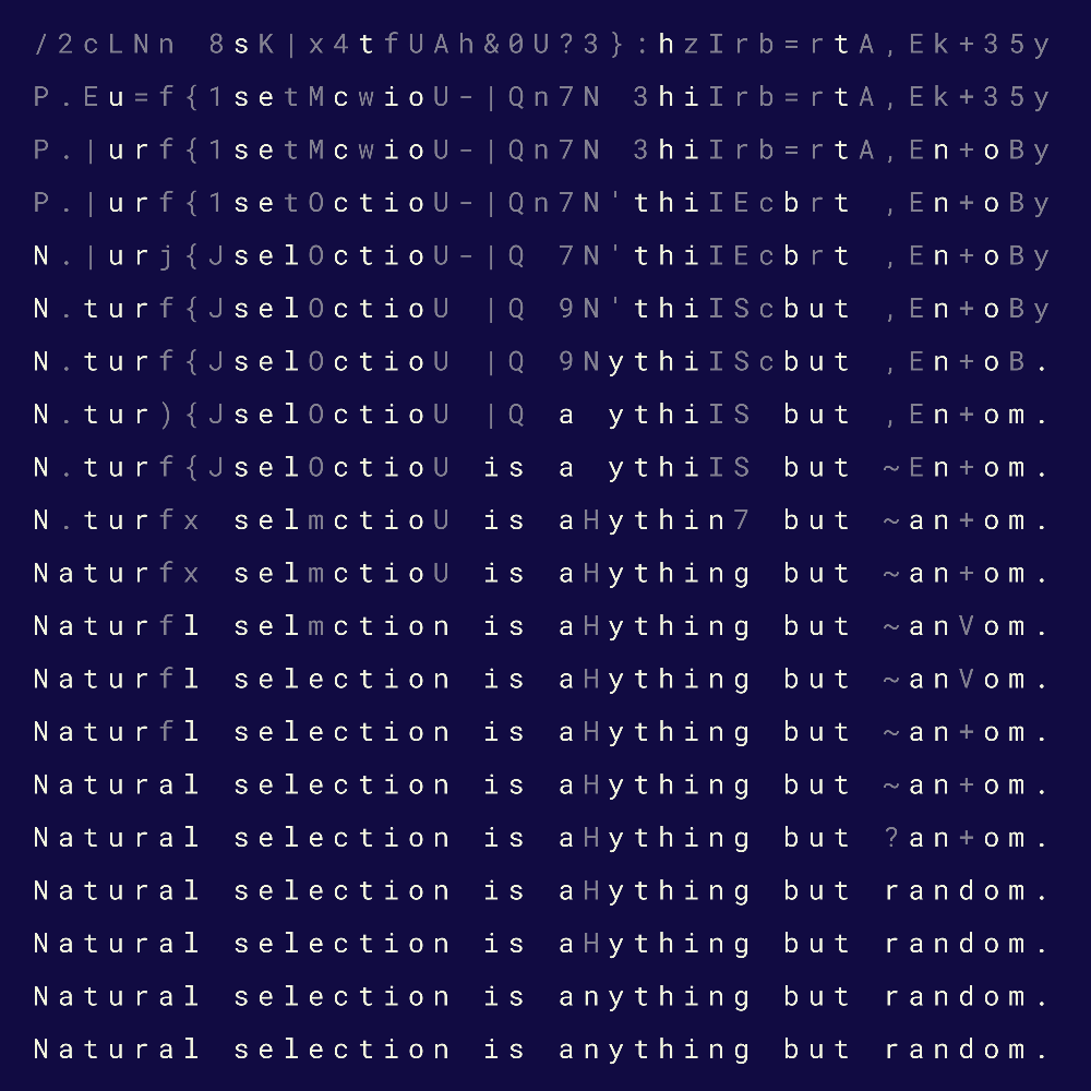 Natural selection #4 static token preview