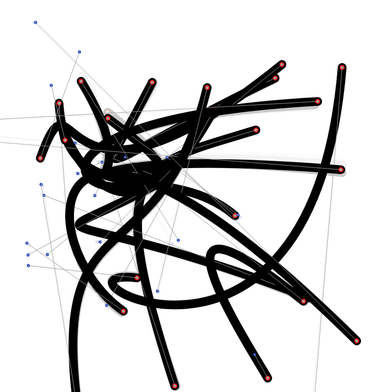 Frenetic Bezier Curves #2 static token preview
