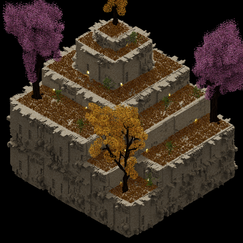 Voxel Temple #16 static token preview