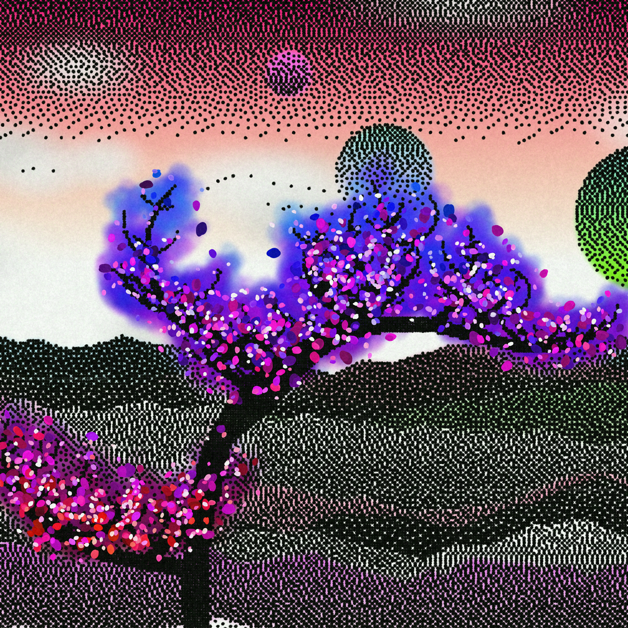 Dithered Branches #12 static token preview