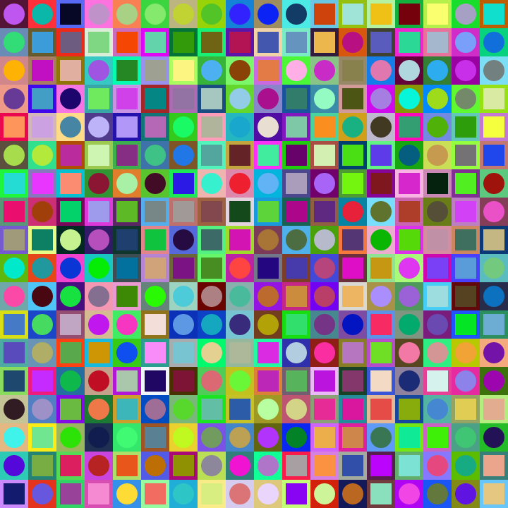 Square Dot Composition #354 static token preview
