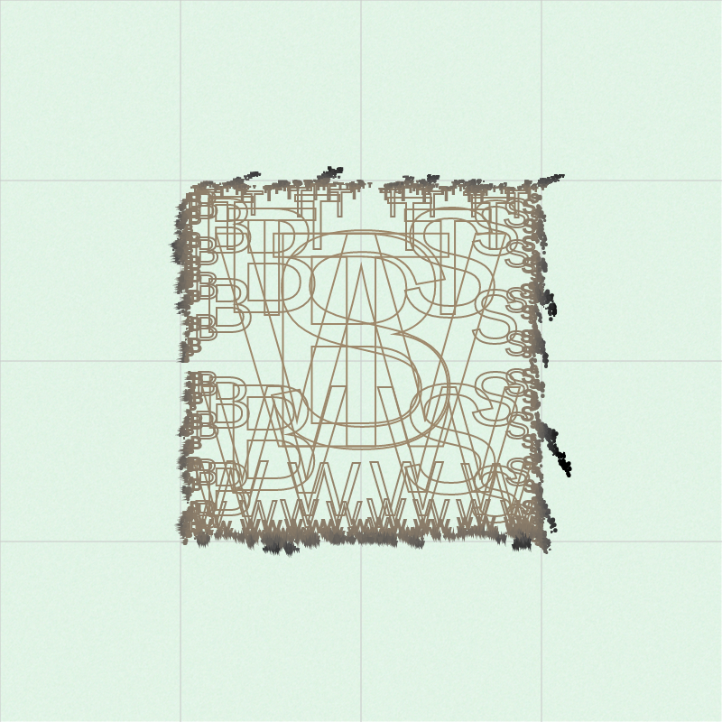 WTBS Logo with Fractals #8 static token preview