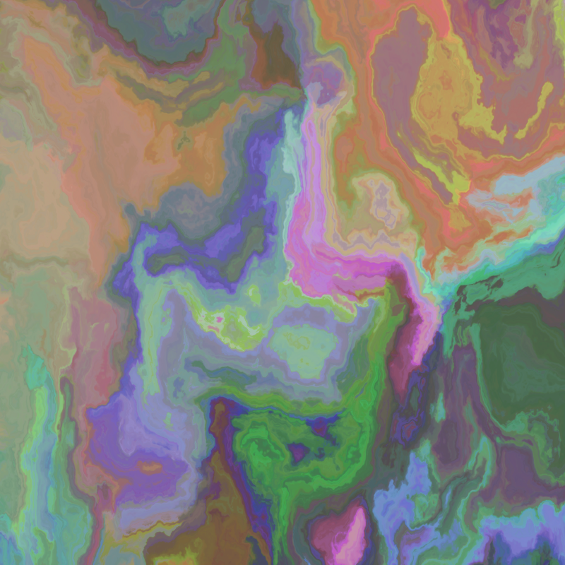 Water Colours in the Rain #3 static token preview