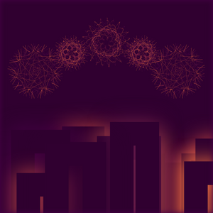 Fireworks over a City Skyline project preview