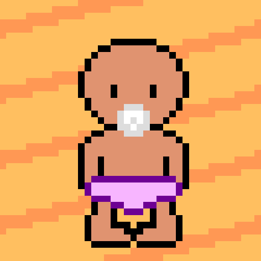 Pixel Babies #10 static token preview