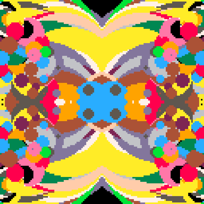 Rapid Psychedelic Inkblot Test Generator #4 static token preview