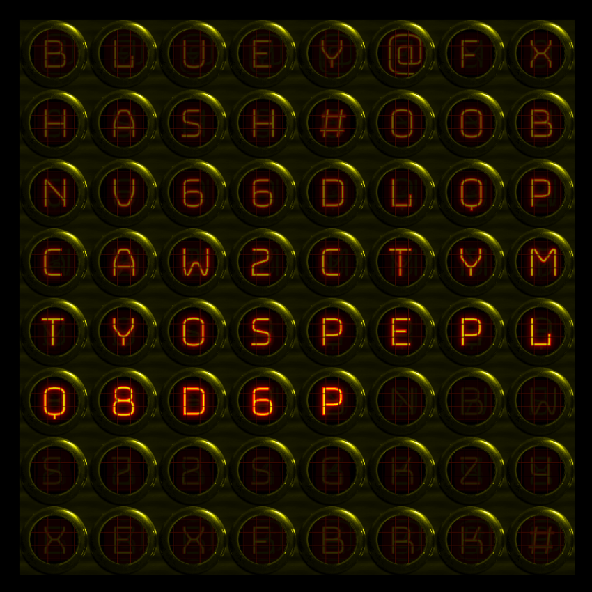 Nixie Tubes #19 static token preview