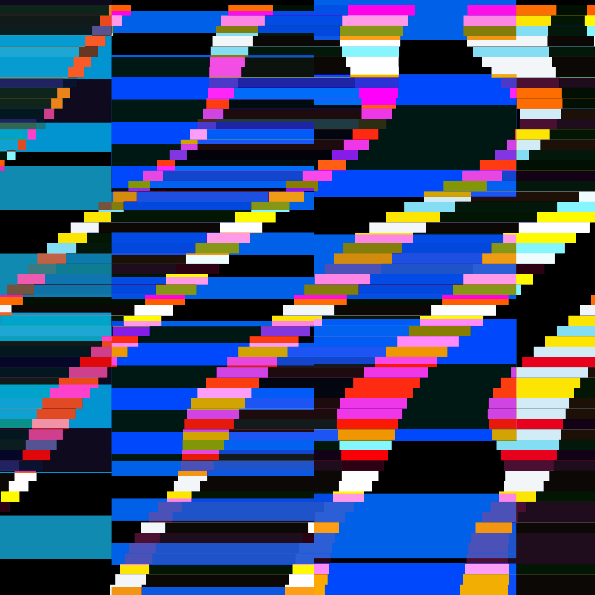 Glitchometry Stripes #23 static token preview