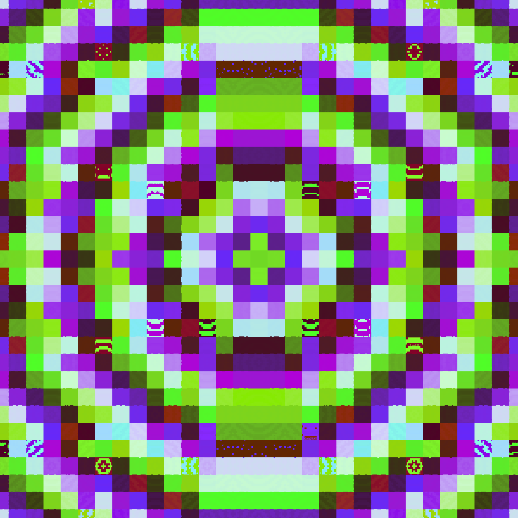 glitched quilt sq #2 static token preview
