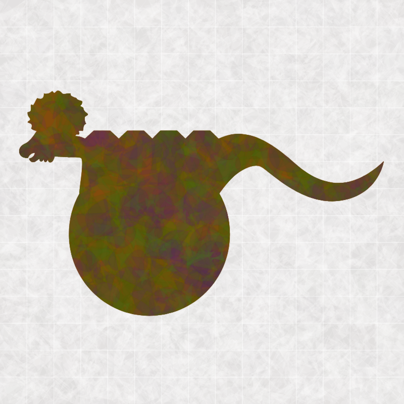 Generative Dinosaur #16 static token preview