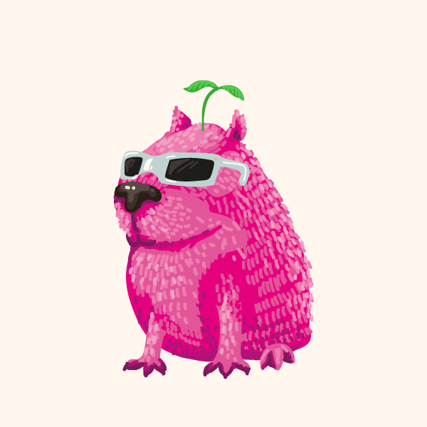MEGA Capybara Collection #16 static token preview