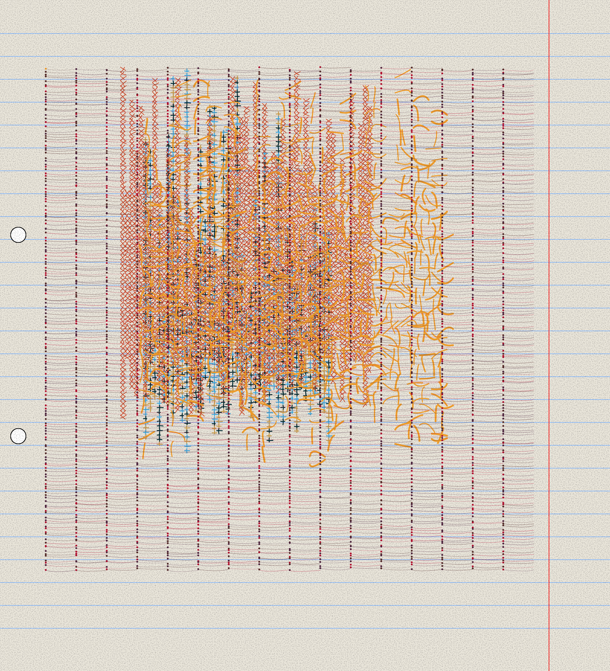 sketchbook page 3: threads #19 static token preview