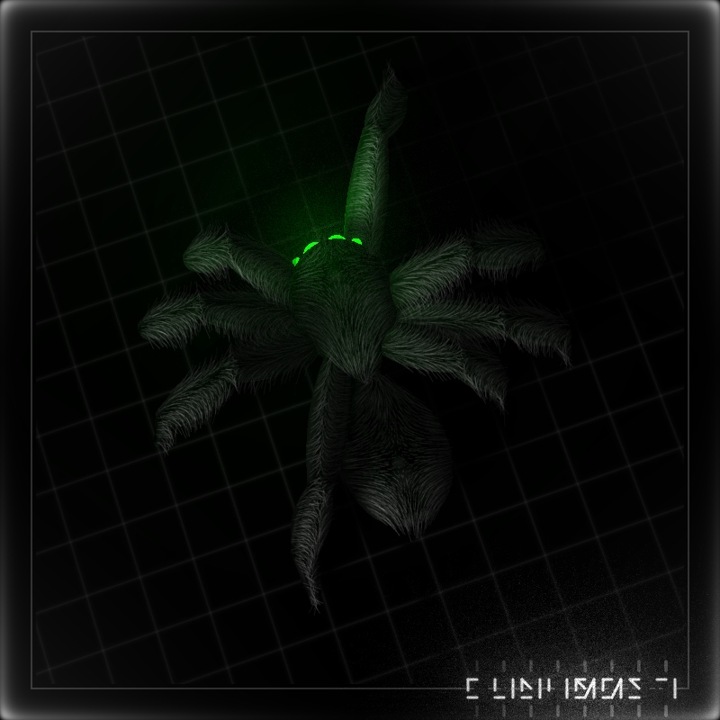 Impure Spiders #9 static token preview