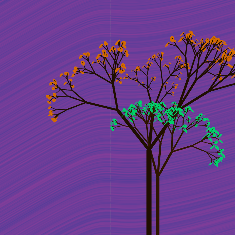 Two Trees #7 static token preview