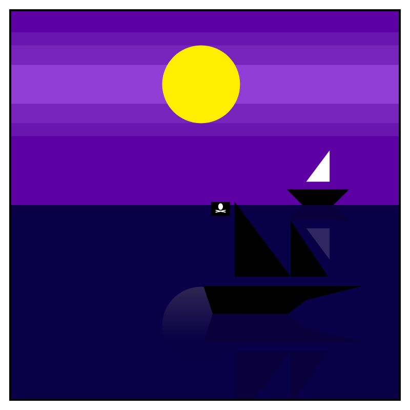 A little boat on an Adventure #59 static token preview