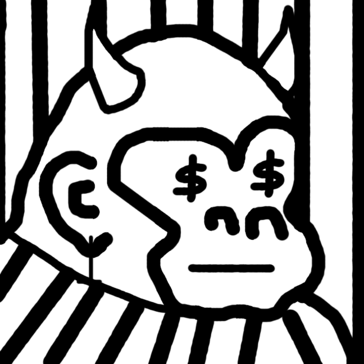 Trash Kongz #18 static token preview