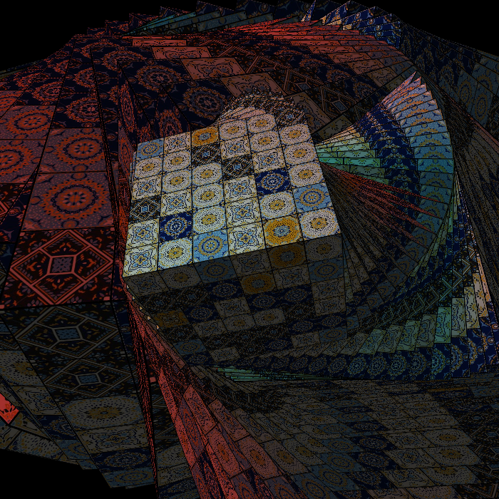 PSYCHEDELIC MOSAIC #7 static token preview