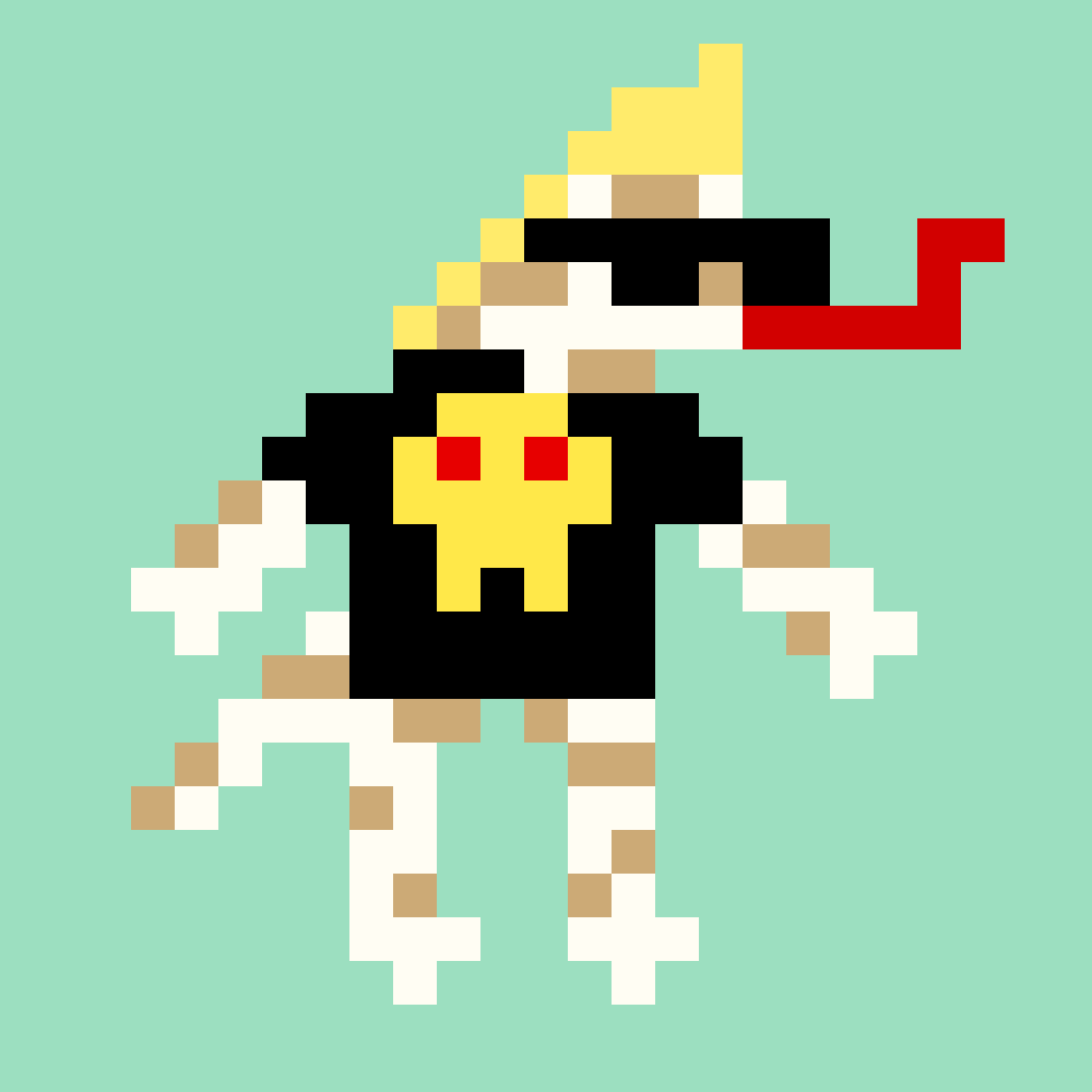 PIXEL TEZZY #9 static token preview