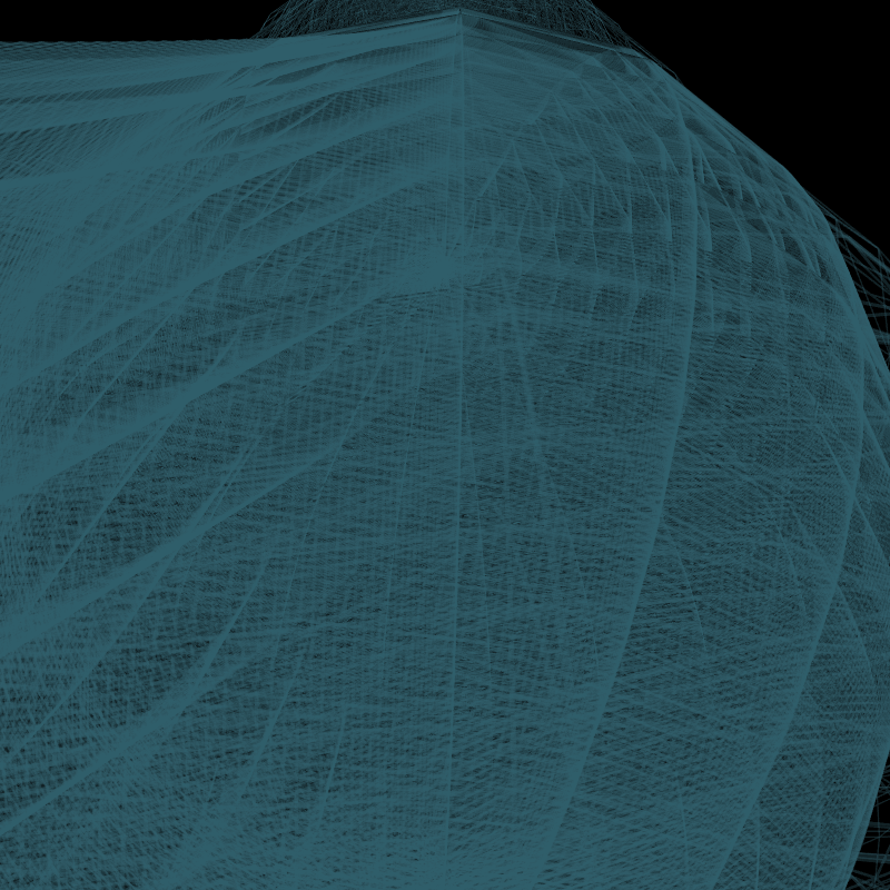 Tunnel of spheres #3 static token preview