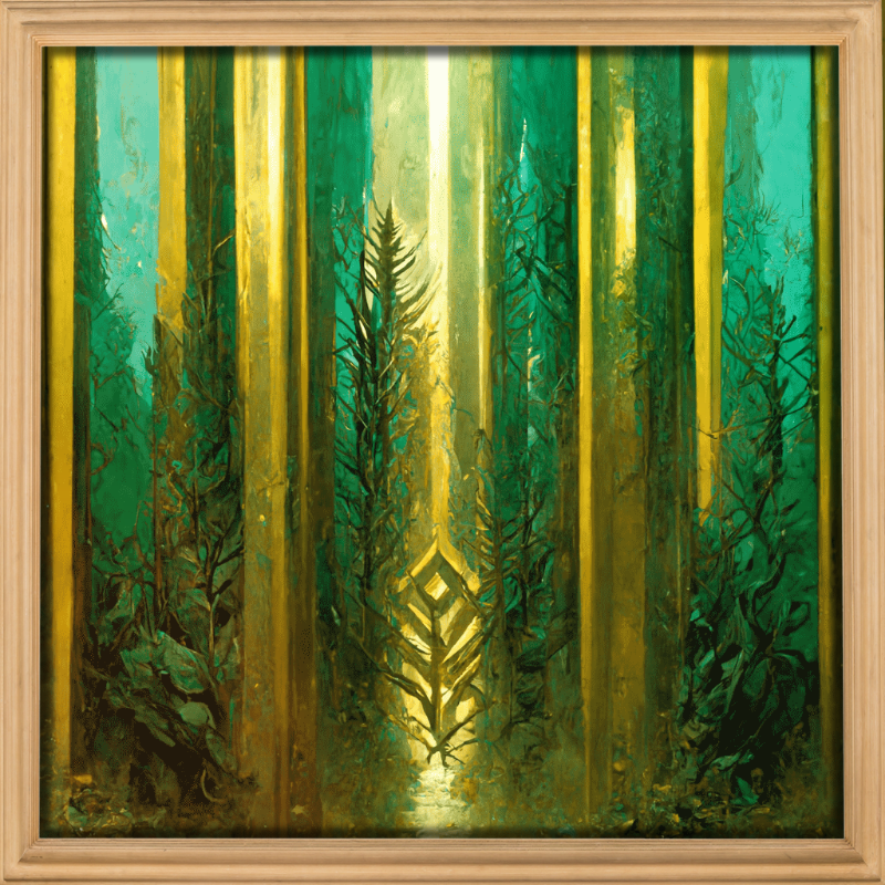 Iron Forest #6 static token preview