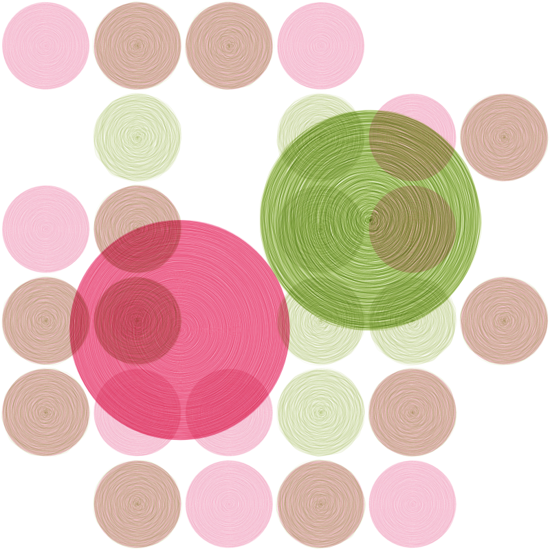 Brushed Circles #21 static token preview